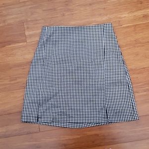 Brandy Melville Gingham Mini Skirt
